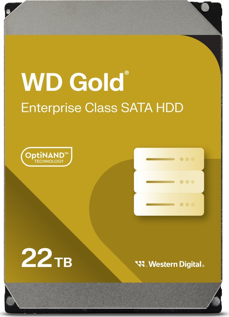 WD Gold Disk, 22TB, 3.5'' SATA III (6Gb/s) - Image 1