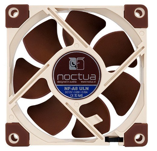 Noctua NF-A8 ULN Fan, 8 cm, Bronze / Beige - Thumbnail 4