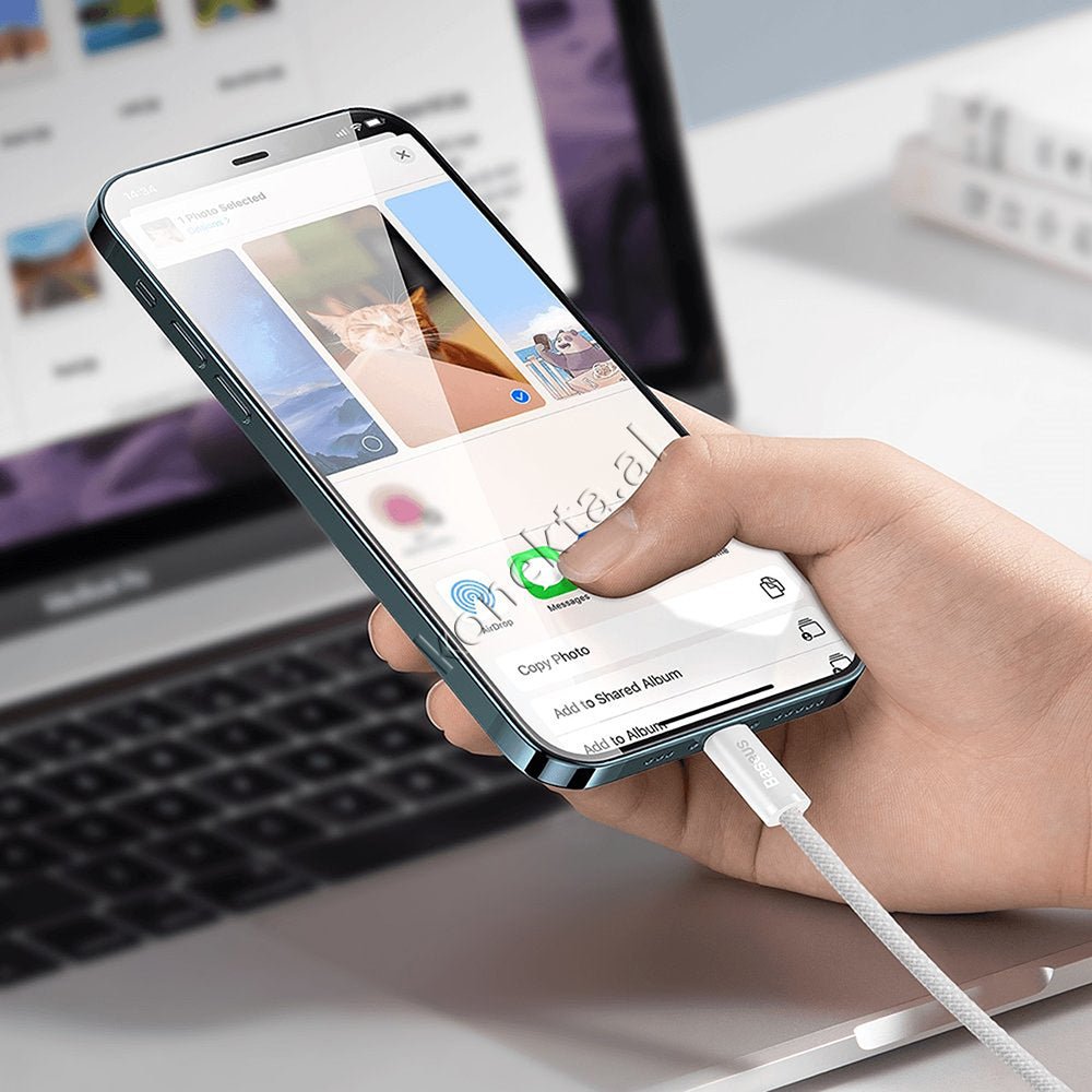Baseus Type-C Ne Lightning Cable, 20W, 1m - Thumbnail 4