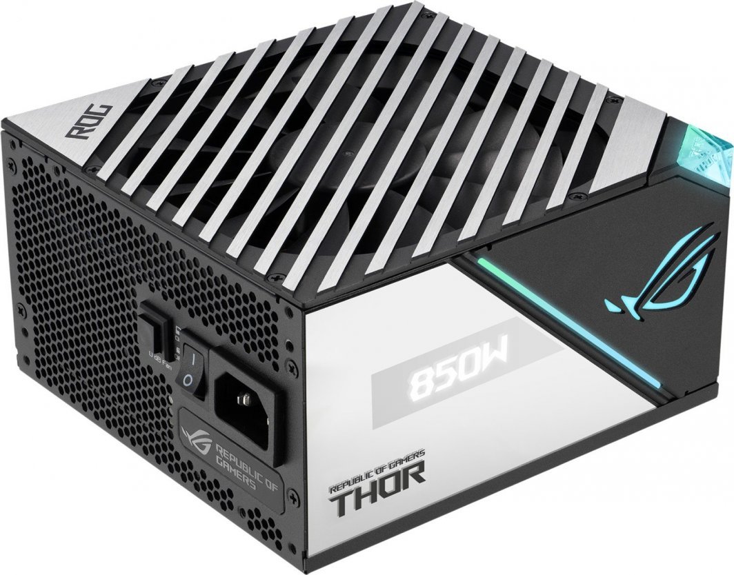 Asus ROG Thor Platinum II Power Supply, 850W - Thumbnail 2