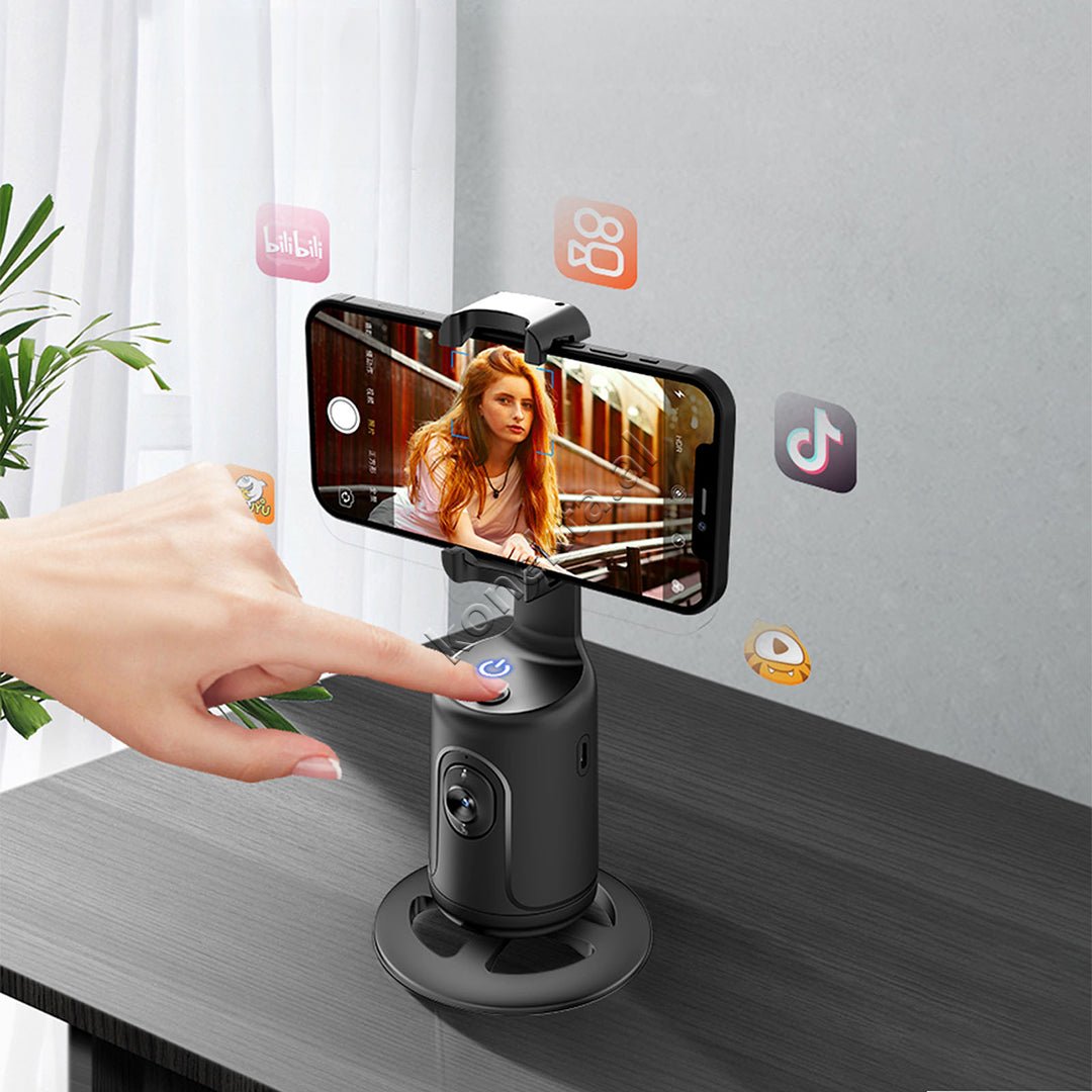 Tjetertjeter Gimbal Me Sensor Ndjekjeje Inteligjent 360° Per Tripod / Selfie Stick - Image 1