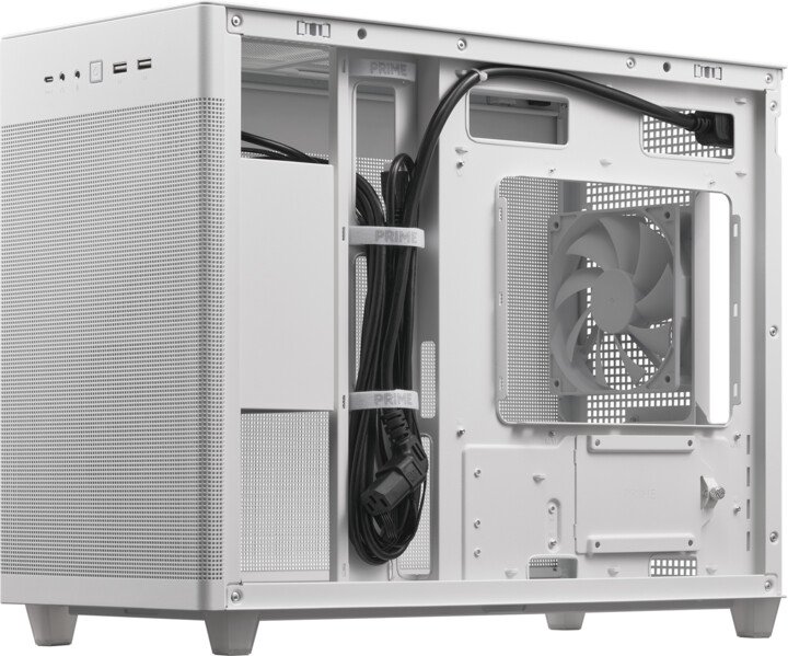 ASUS AP201 PRIME Computer Case, White - Thumbnail 10