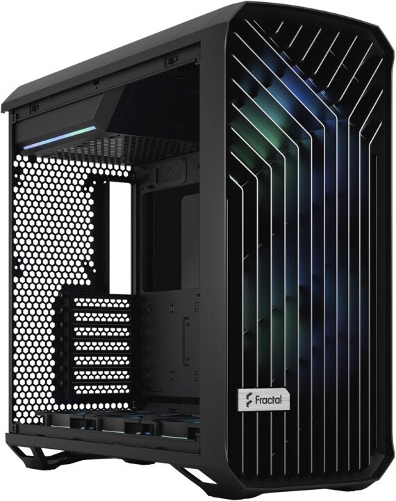 Fractal Design Torrent Case, Black, RGB, TG Light Tint - Thumbnail 10