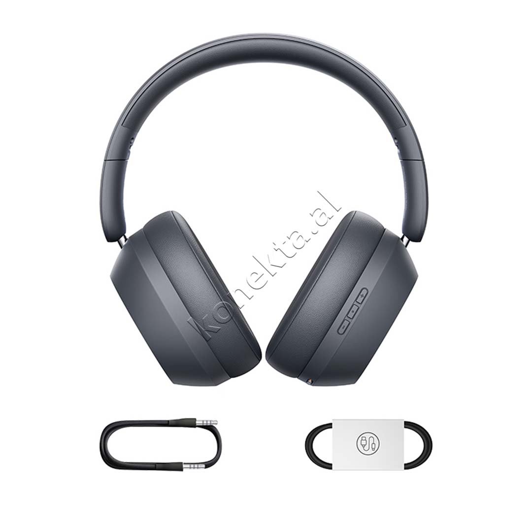Baseus Bass 35 Wireless Bluetooth Headphones, Black, White - Thumbnail 6