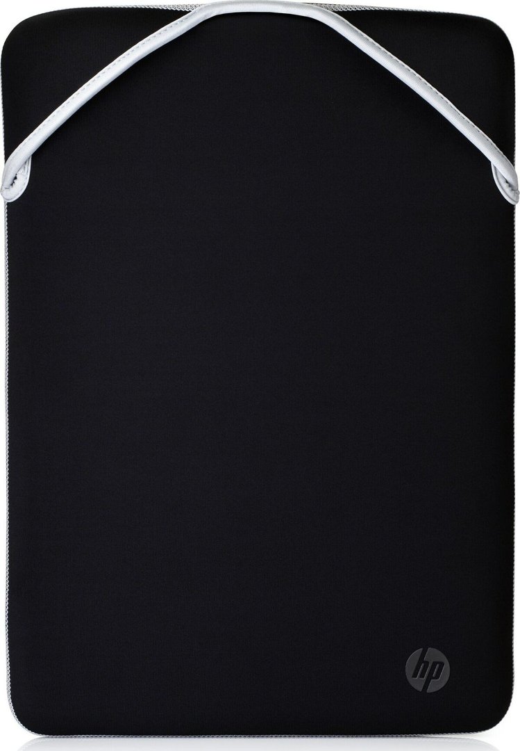 HP Laptop Sleeve, 14.1", Black/Silver - Image 1