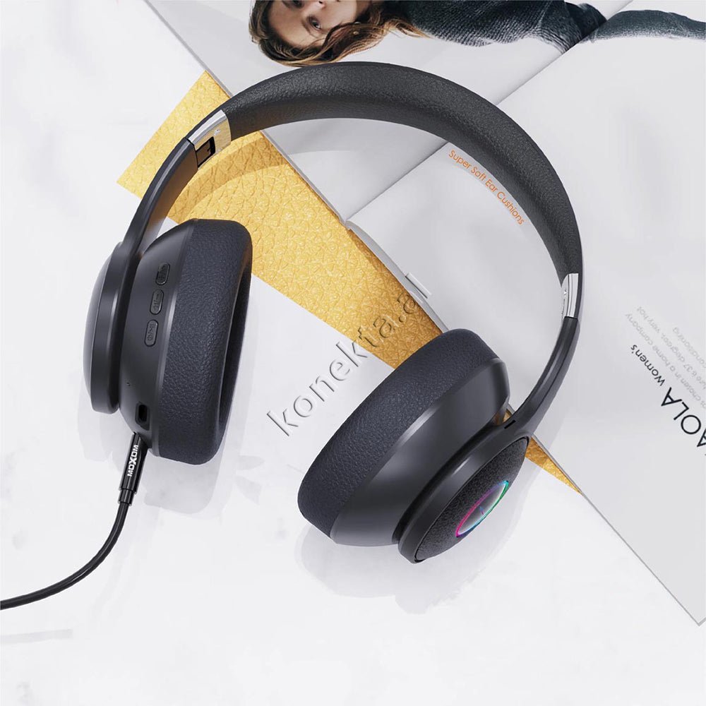 MOXOM Bluetooth Headphones, Bluetooth V5.3 - Thumbnail 3