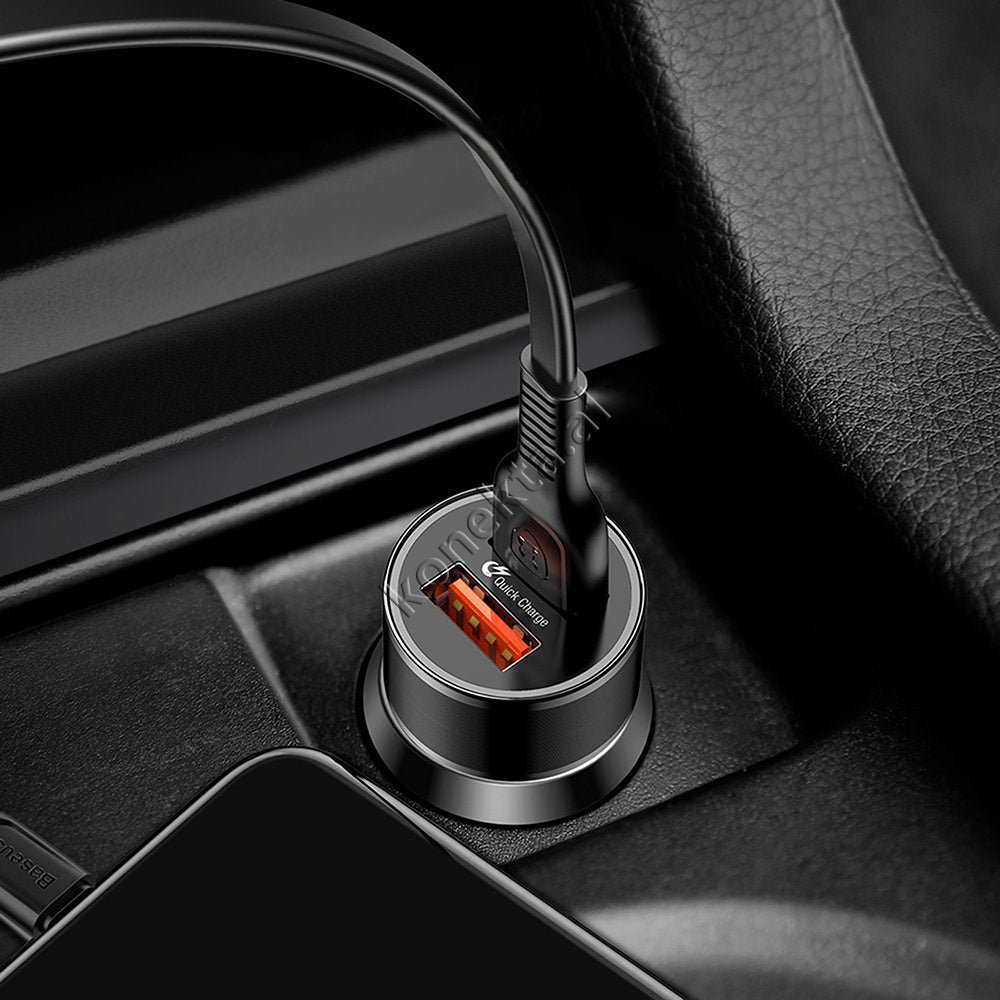Baseus Small Screw Charger, 36W, Black - Thumbnail 6