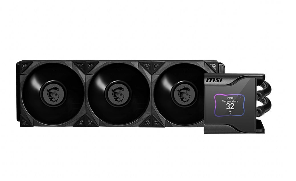 MSI MEG CoreLiquid S360 Water Cooler, 360mm, Black - Thumbnail 2