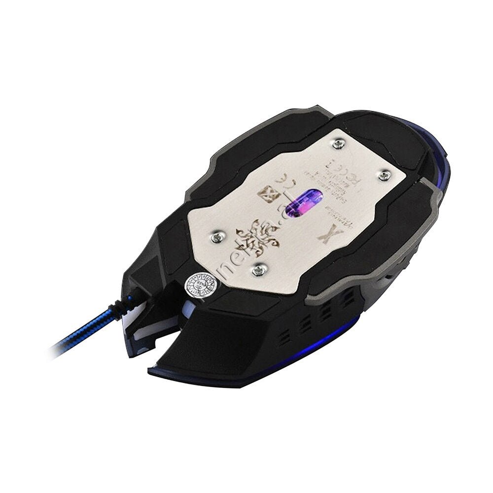 tjetertjeter X1 Gaming Mouse, Black and Grey, RGB Lighting - Thumbnail 22