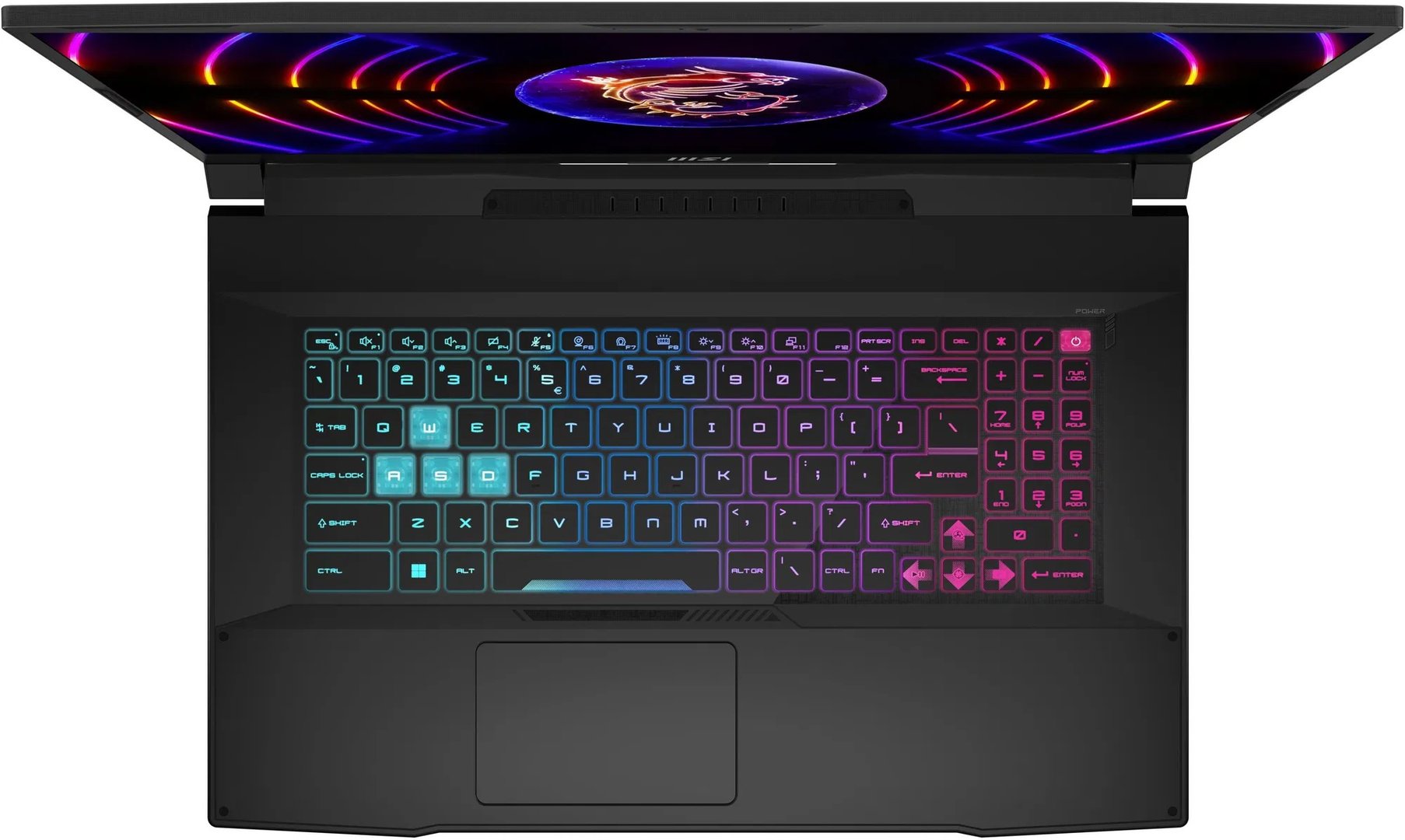 MSI Katana 17 B13VEK-1464XCZ Laptop, 17.3", Intel Core i5-13420H, 16GB RAM, 1TB SSD, NVIDIA GeForce RTX 4050, Black - Thumbnail 2