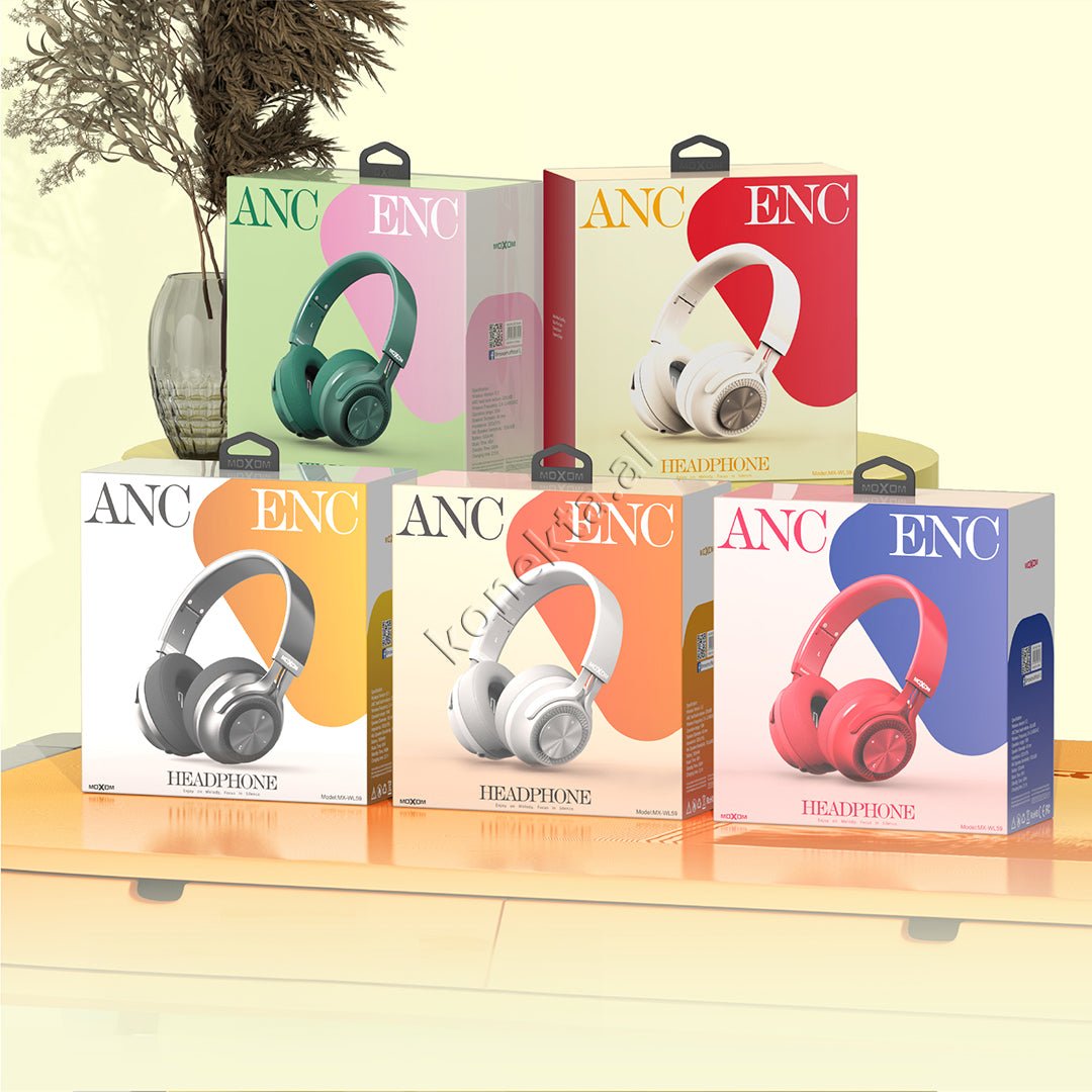 MOXOM Bluetooth Headphones, Bluetooth V5.3 - Thumbnail 10