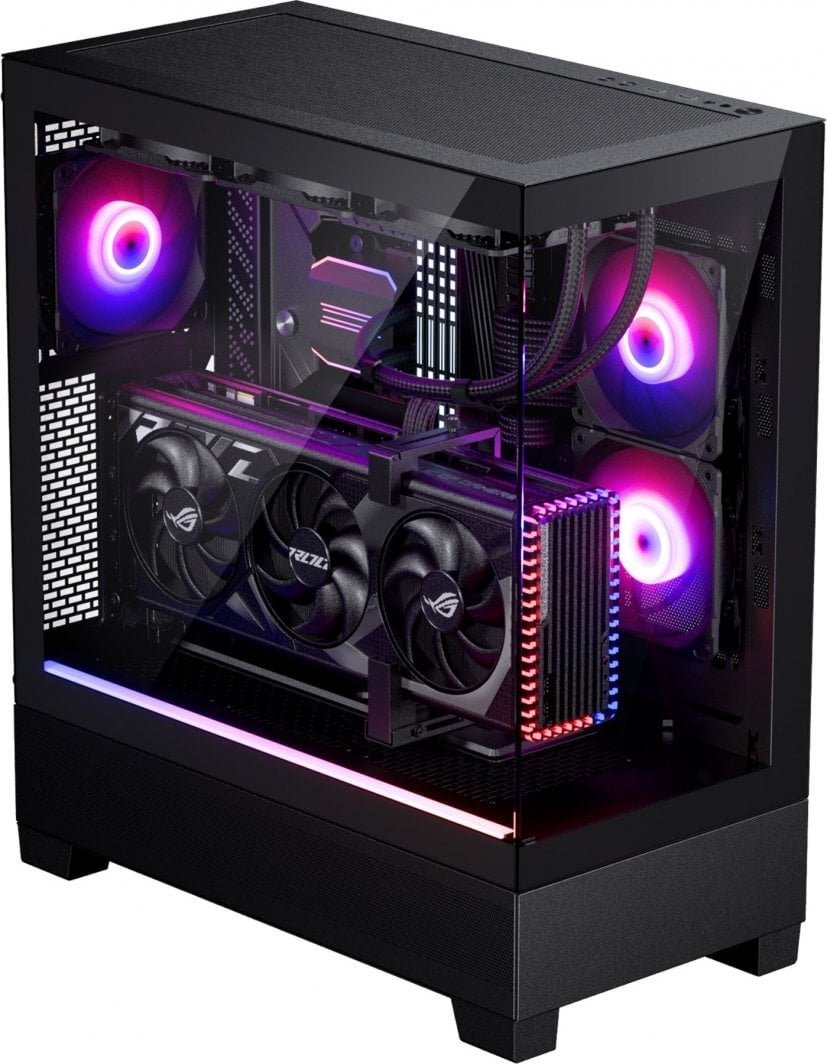 Phanteks XT View D-RGB Case, Black, Midi Tower - Thumbnail 9