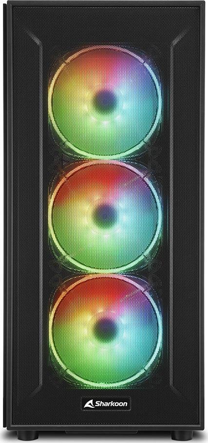 Sharkoon TG6M RGB Case, Midi Tower - Thumbnail 2