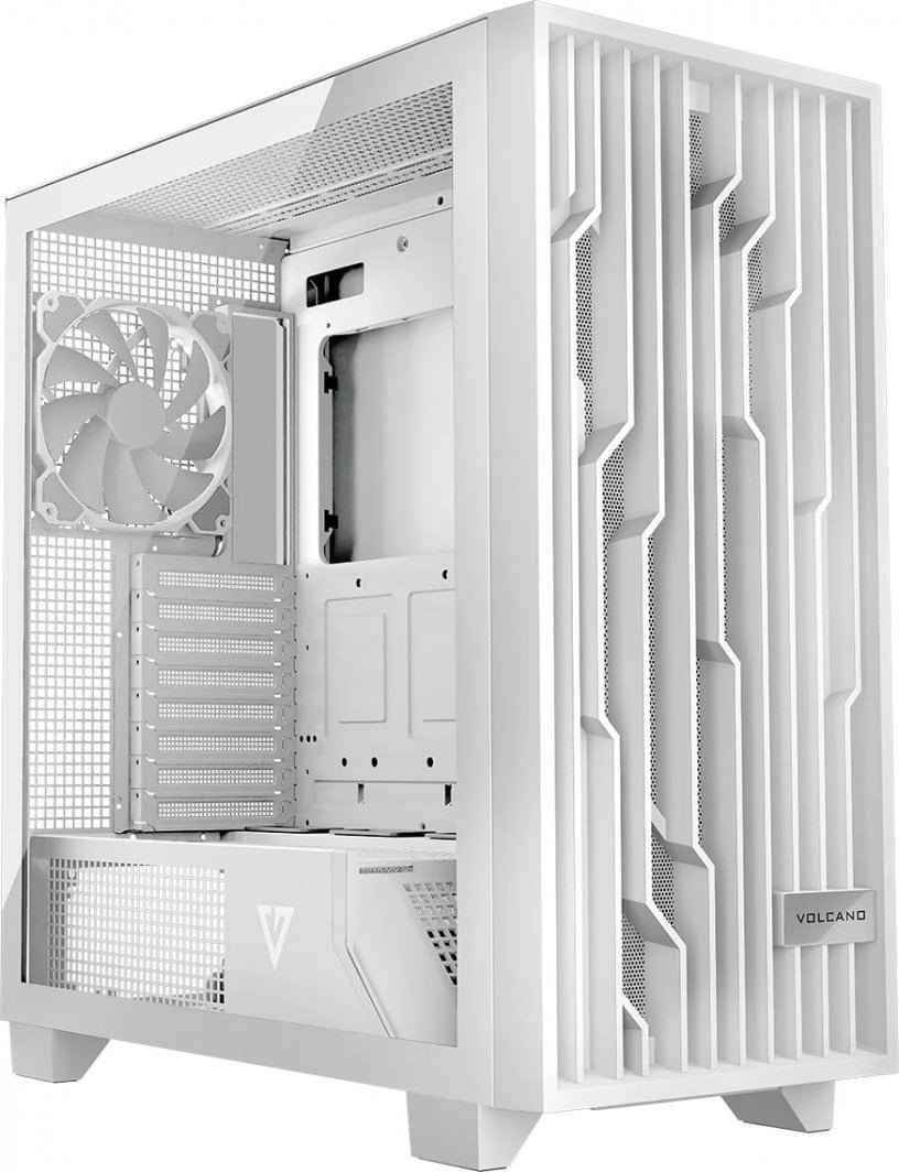 Modecom Perun Apex ARGB Case, White, Midi Tower - Thumbnail 2