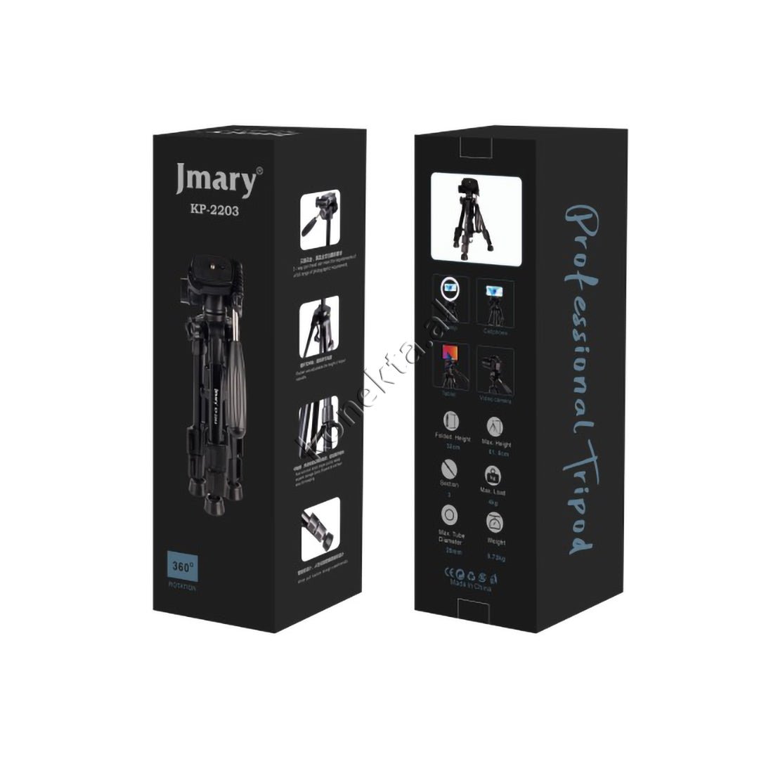 Jmary Tripod, Adjustable Length 32cm-62cm - Thumbnail 15