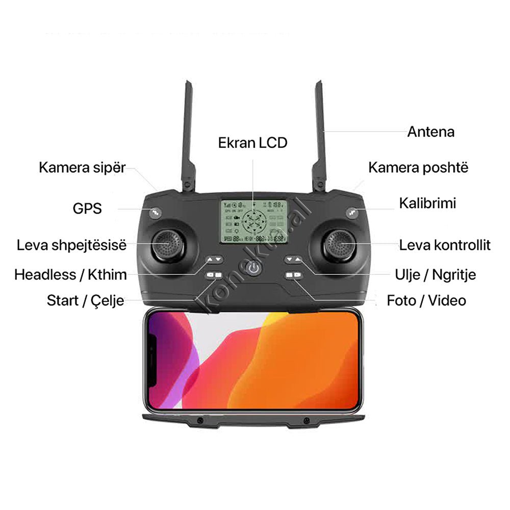 88118811 8811 Pro Aviator 6K Drone (2 Bateri) - Thumbnail 27