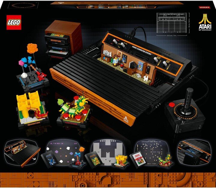 LEGO Icons 10306 Atari 2600 Set, 2532 Pieces - Thumbnail 10