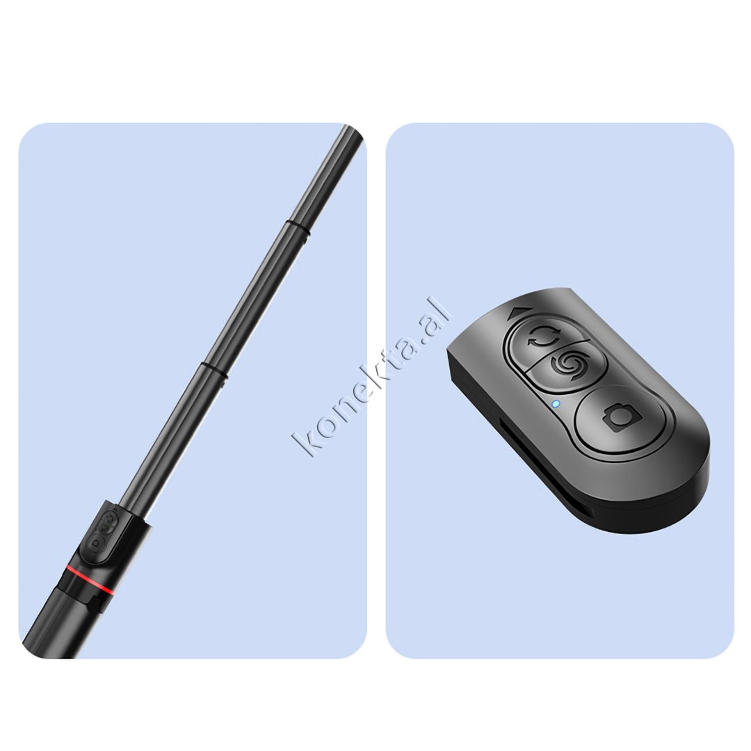 tjetertjeter Selfie Stick Gimbal, Black - Thumbnail 9