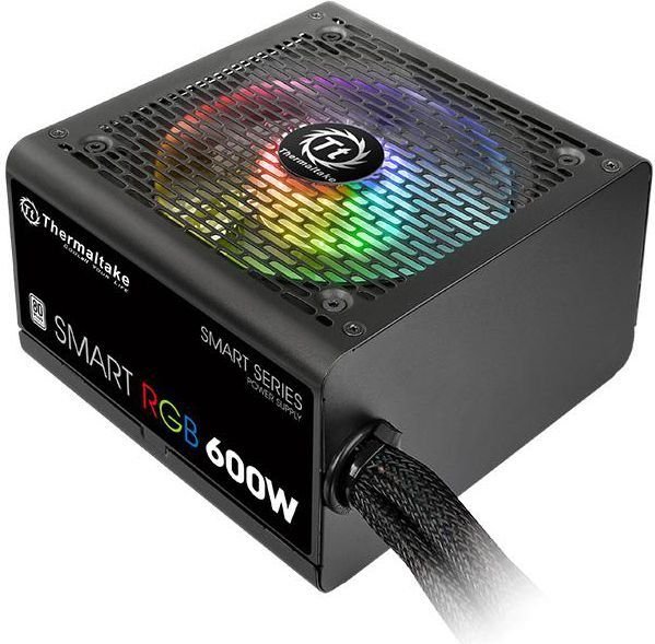 Thermaltake Smart RGB PS-SPR-0600NHSAWE-1 Power Supply, 600W - Image 1