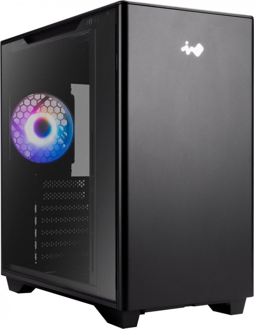 In Win A5 Case, Black, Midi Tower - Image 1