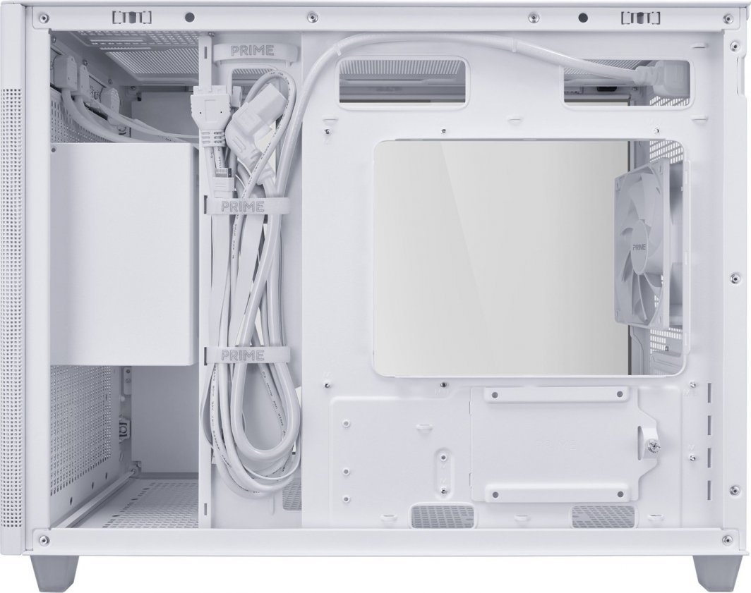 Asus Prime AP201 Case, Tempered Glass, Mini Tower - Thumbnail 7