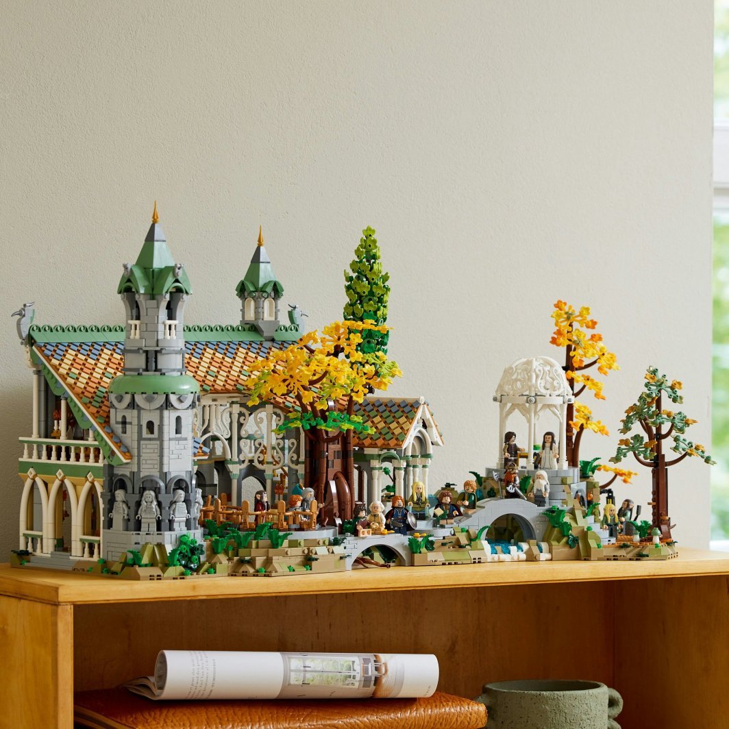 LEGO Icons 10316 The Lord of the Rings Rivendell Set, 6167 Pieces - Thumbnail 16