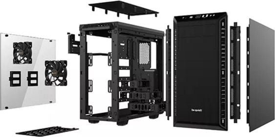 Be quiet! PURE BASE 600 Case, Black - Thumbnail 6