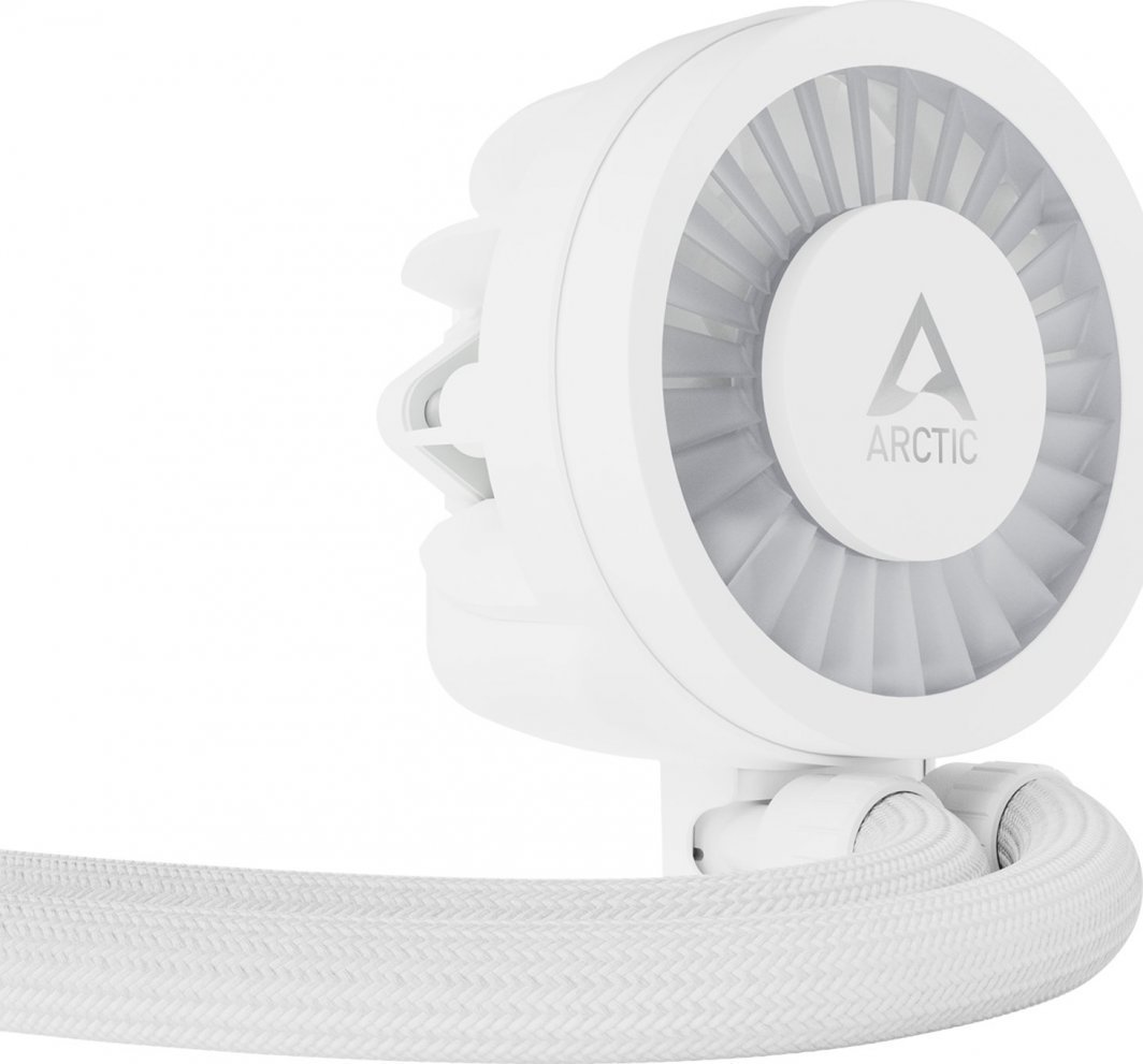 Arctic Liquid Freezer III 280 A-RGB Cooler, White - Thumbnail 12