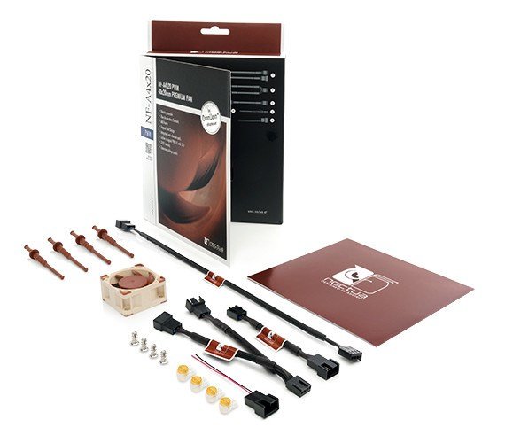 Noctua NF-A4x20 PWM Fan, 4 cm, Bronze / Beige - Thumbnail 4