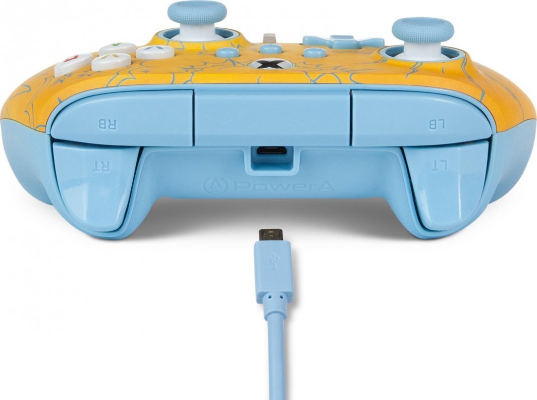 PowerA XS Enhanced Cuphead Controller, Wired, Yellow - Thumbnail 6