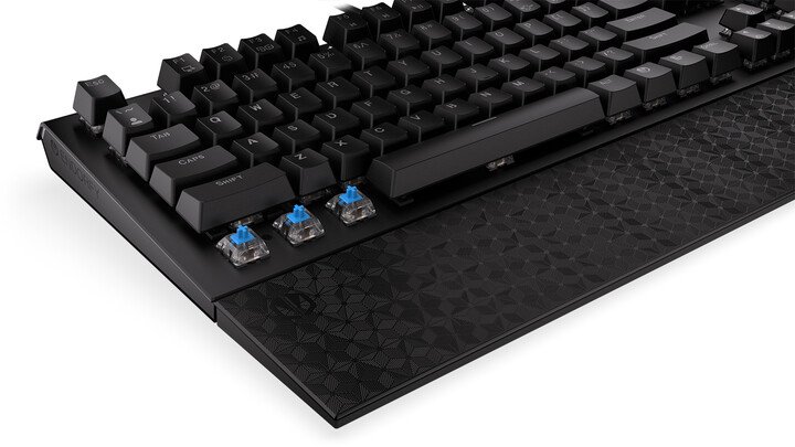 Endorfy Omnis Blue Keyboard, Kailh Blue, US, Black - Thumbnail 10