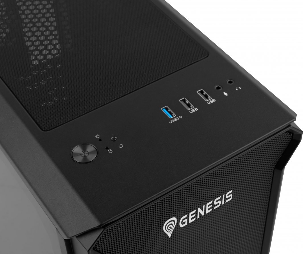 Genesis Irid 503 V2 Case, Mini Tower - Thumbnail 11