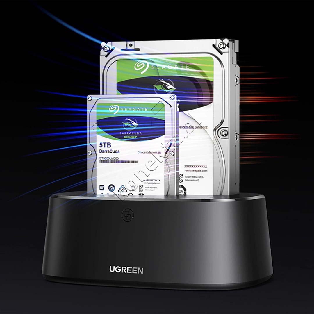 UGreen SATA HDD SSD Reader, 2.5" 3.5" USB 3.0 - Thumbnail 5