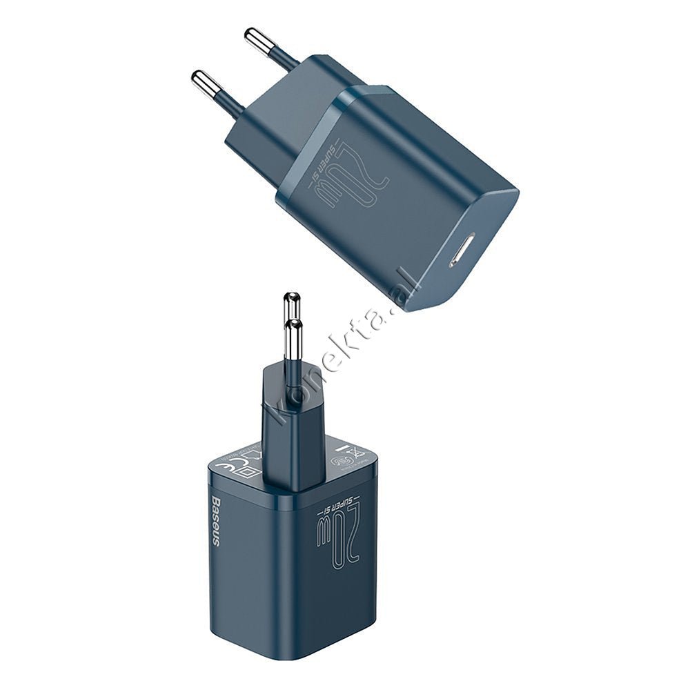 Baseus Charger with Type-C Port and 20W Charging Cable - Thumbnail 56