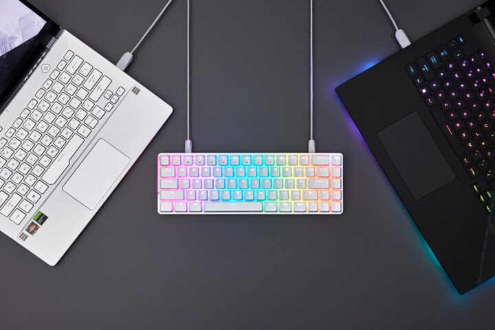 ASUS ROG Falchion Ace Keyboard, NX RED, US, White - Thumbnail 8