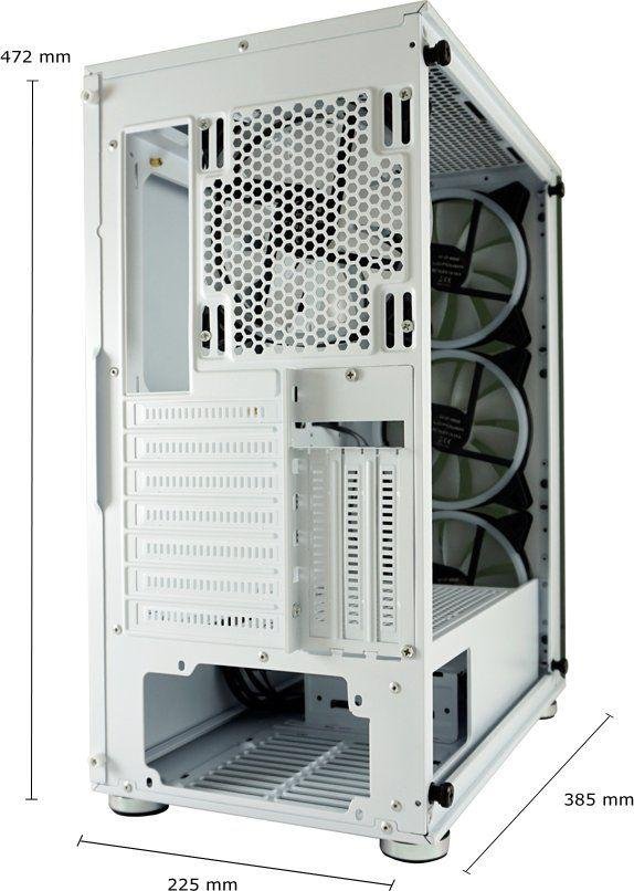 LC-Power Gaming 803W Lucid_X RGB Case, Midi Tower - Thumbnail 8