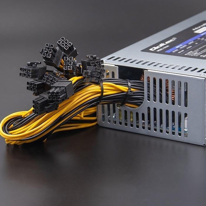 Qoltec Gaming Miner PCI-E 50349 Inny Power Supply, 1800W - Thumbnail 4