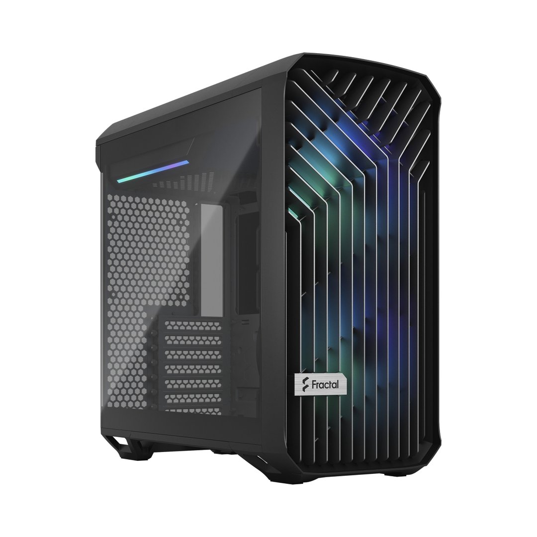Fractal Design Torrent Compact Case, Black TG, Black - Image 1