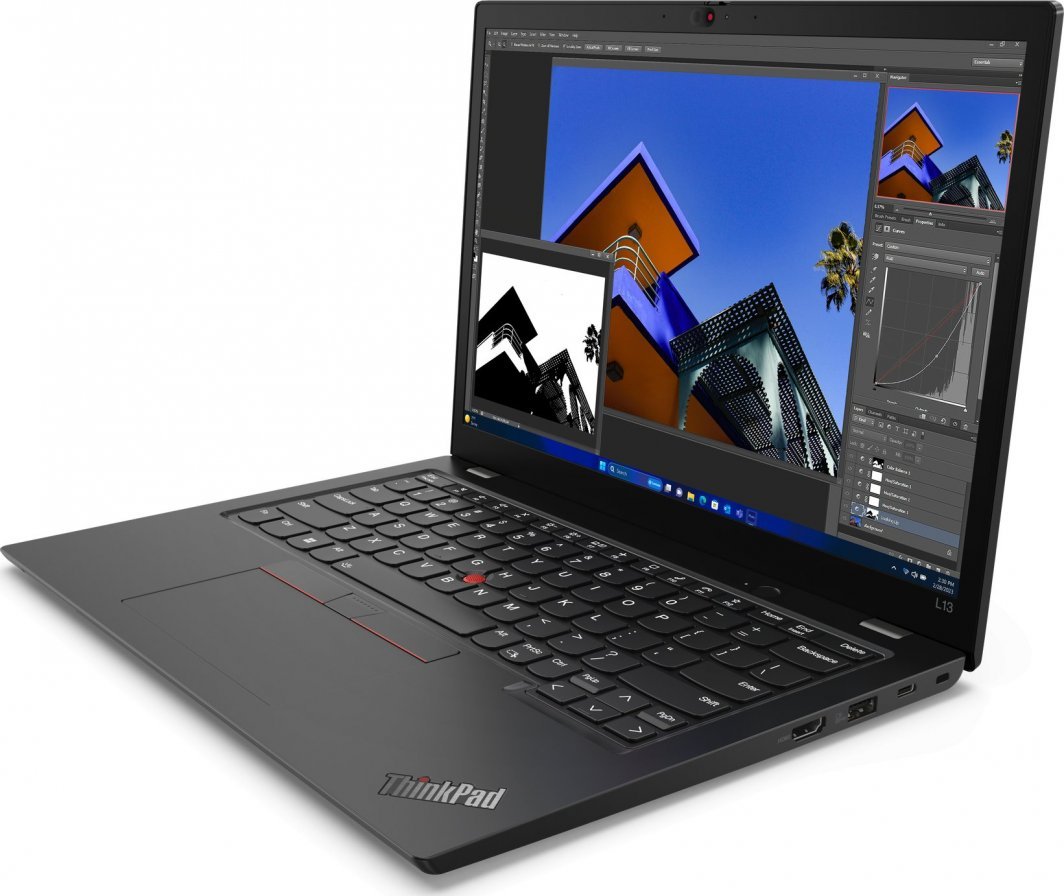Lenovo ThinkPad L13 Laptop, 13.3", Intel Core Ultra 5 125U, 16 GB RAM, 512 GB SSD, Windows 11 Pro, Black - Thumbnail 6