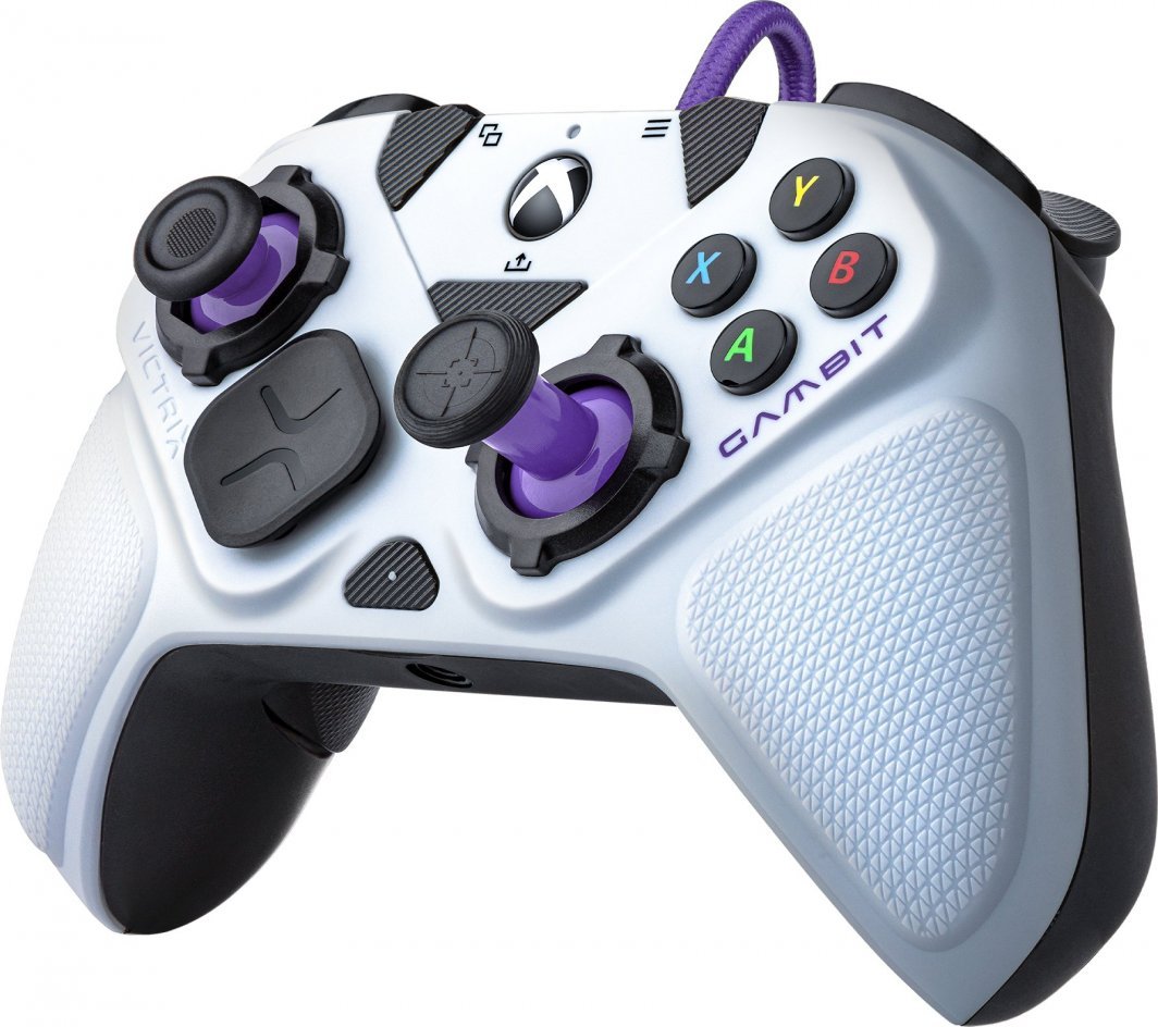 Victrix Gambit Tournament Controller, Wired, White / Purple - Thumbnail 9