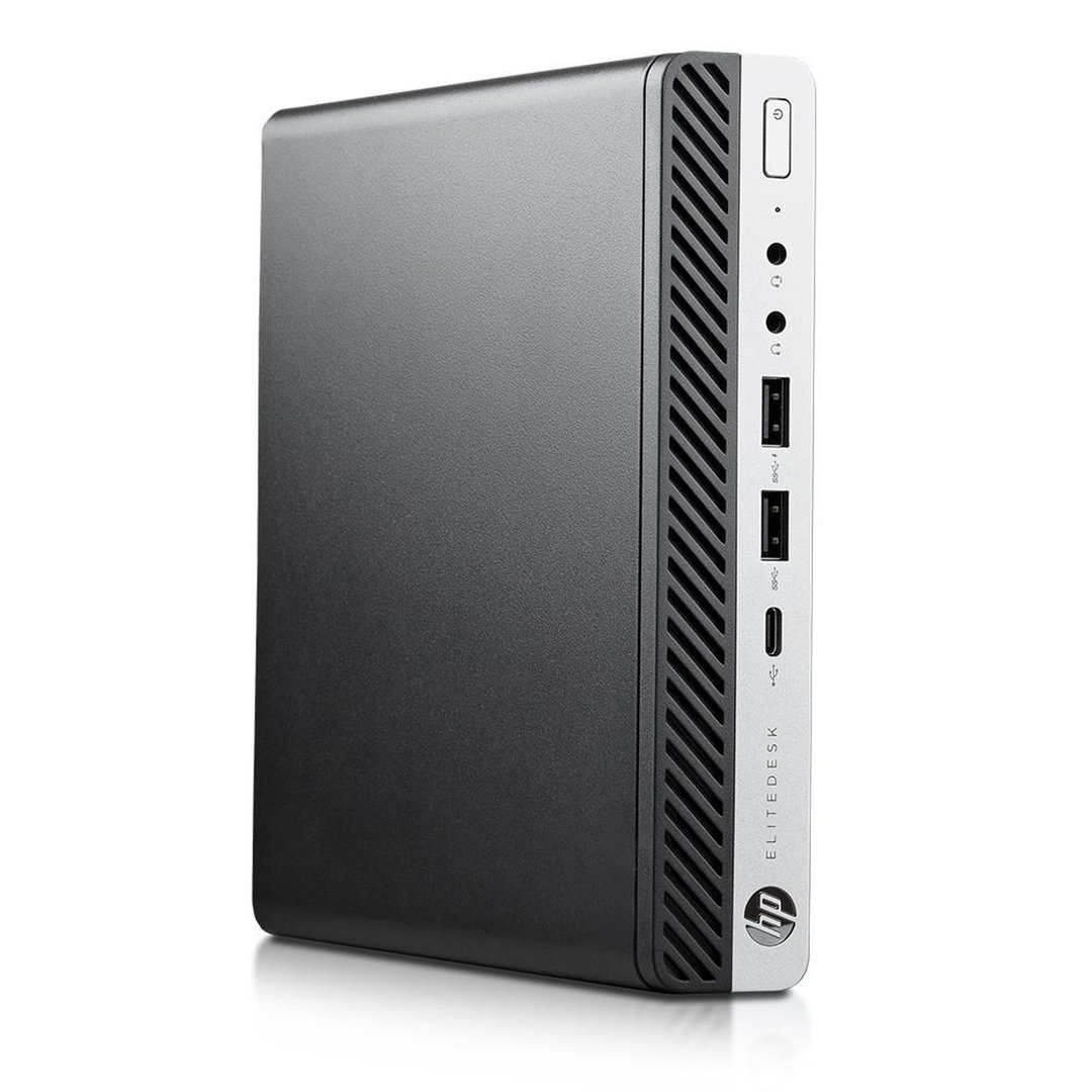 HP ELITEDESK 800 G4 DM 35W WIFI Desktop, Core i5-8500, 8GB RAM, 256GB Storage, Used - Thumbnail 3