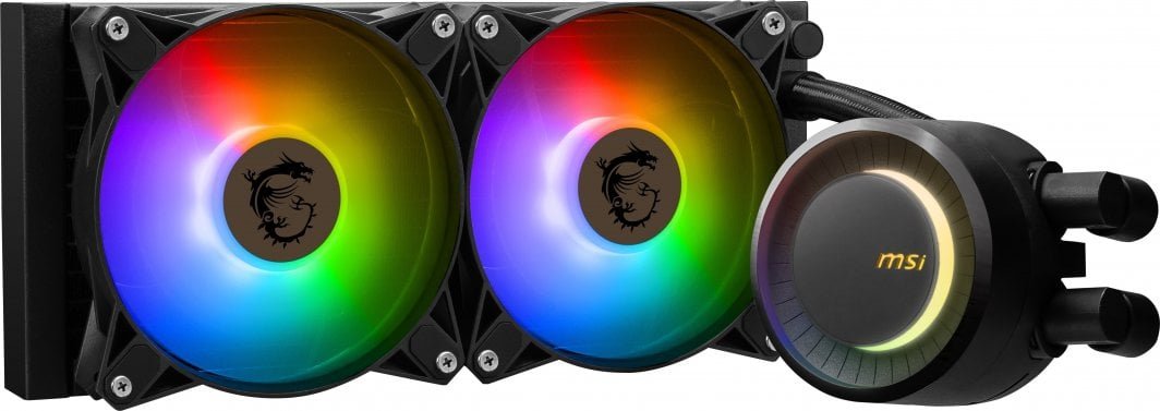 MSI MAG CoreLiquid E240 Water Cooler, 240mm, ARGB, Black - Thumbnail 4