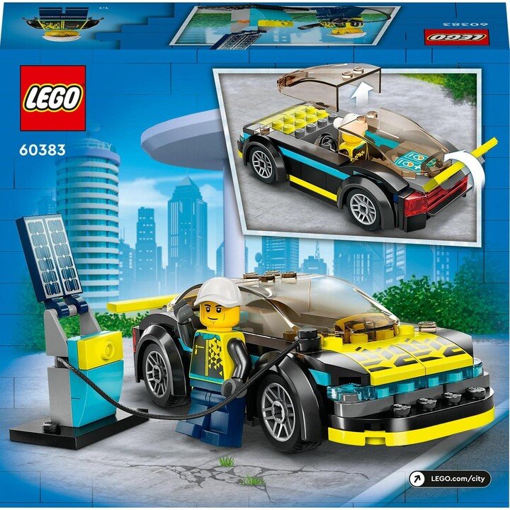 LEGO City 60383 Electric Sports Car, 95 pieces - Thumbnail 10