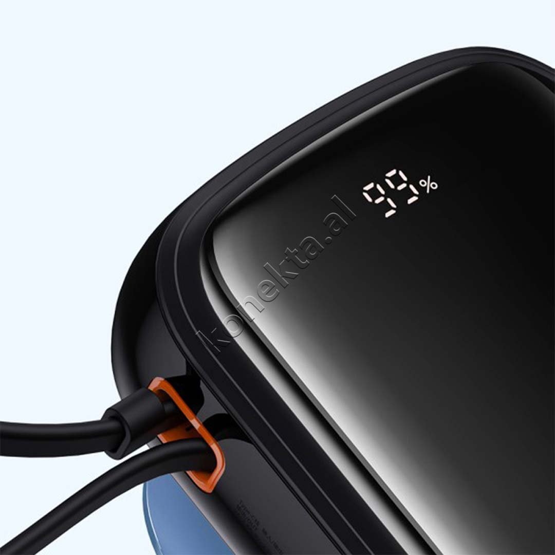 Baseus Wireless Power Bank, 20000mAh, 22.5W, Black - Thumbnail 8