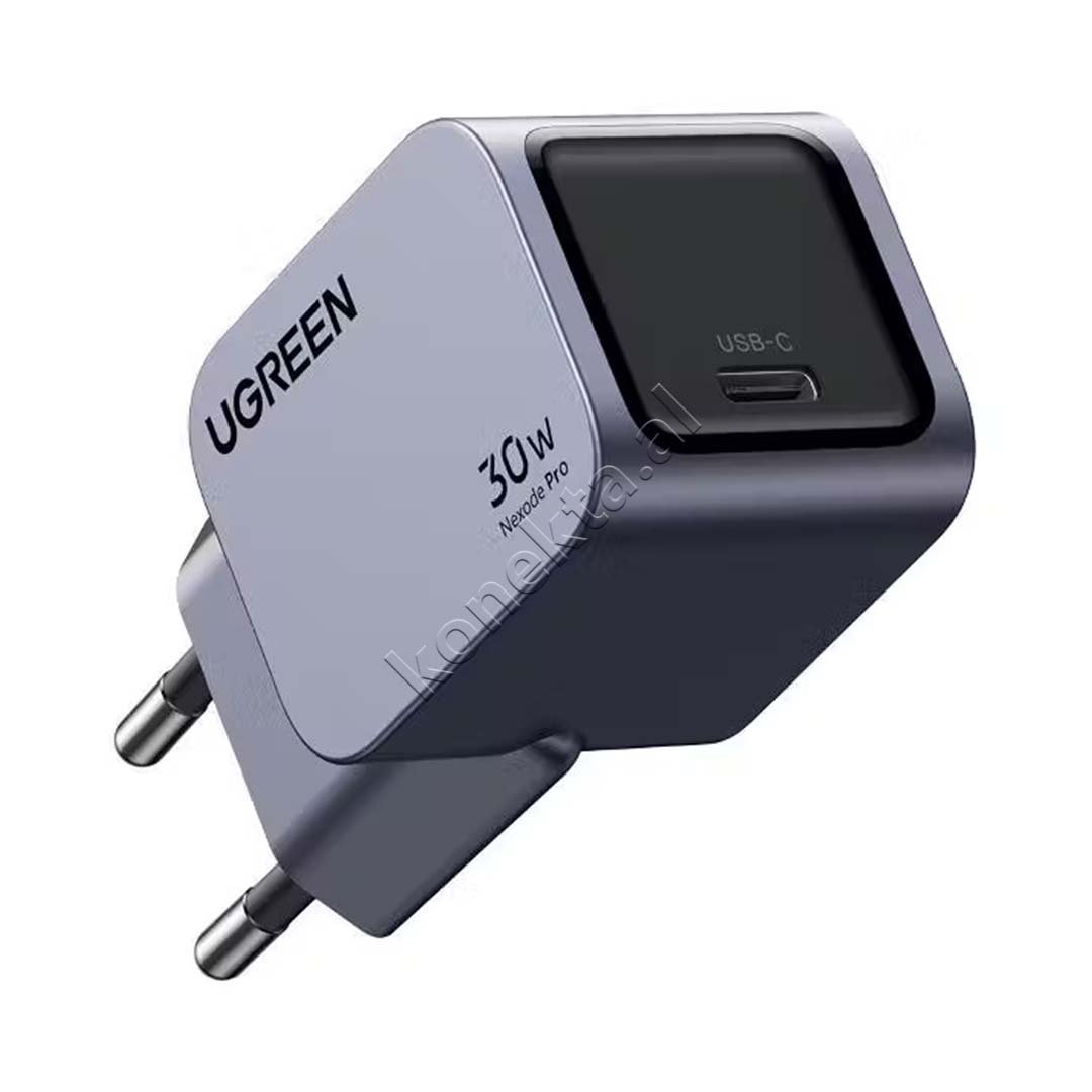 UGreen Nexode Pro 30W Charger, Grey, USB-C - Image 1