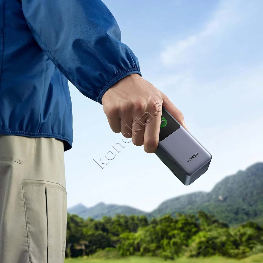 UGreen Nexode 20000mAh Power Bank, 130W, 3 Ports - Thumbnail 5