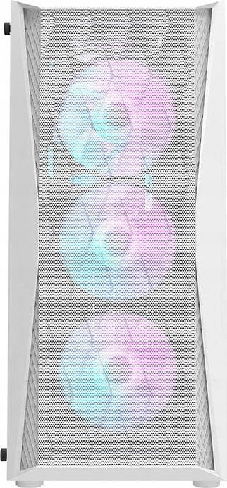 Darkflash DK352 Mesh ARGB Case, White, Midi Tower - Thumbnail 4
