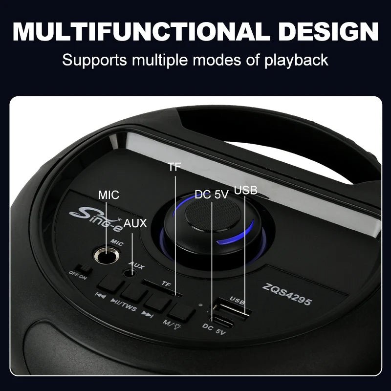 SING-E ZQS4295 Speaker, With Microphone - Thumbnail 5