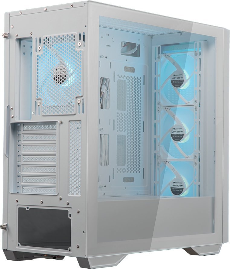 Cougar Uniface RGB Case, White, Midi Tower - Thumbnail 7