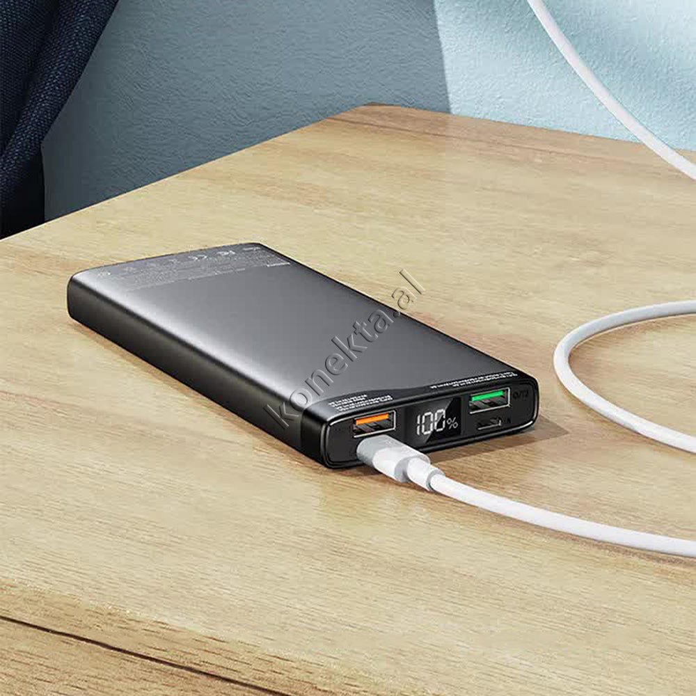 Remax 10000mah External Battery, Black, 3 Ports - Thumbnail 9
